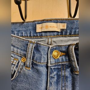 Like New Tory Burch High Rise Jeans Size 26 (Size 2)